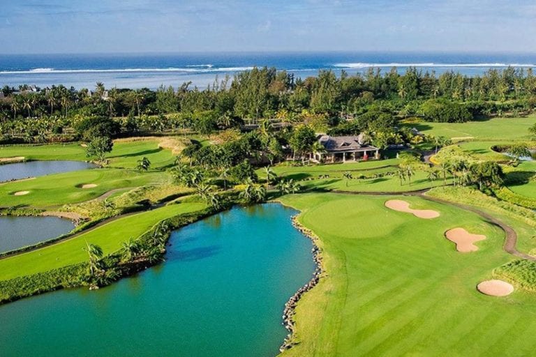 Course Aerial - Heritage Golf Club, Mauritius