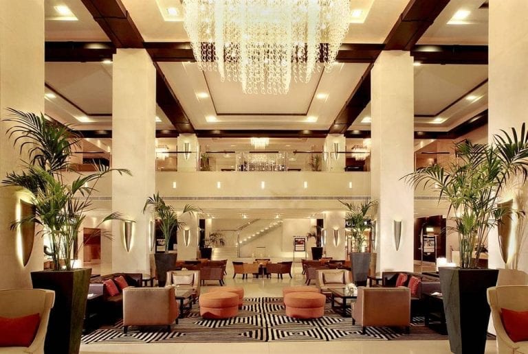 Hotel lobby