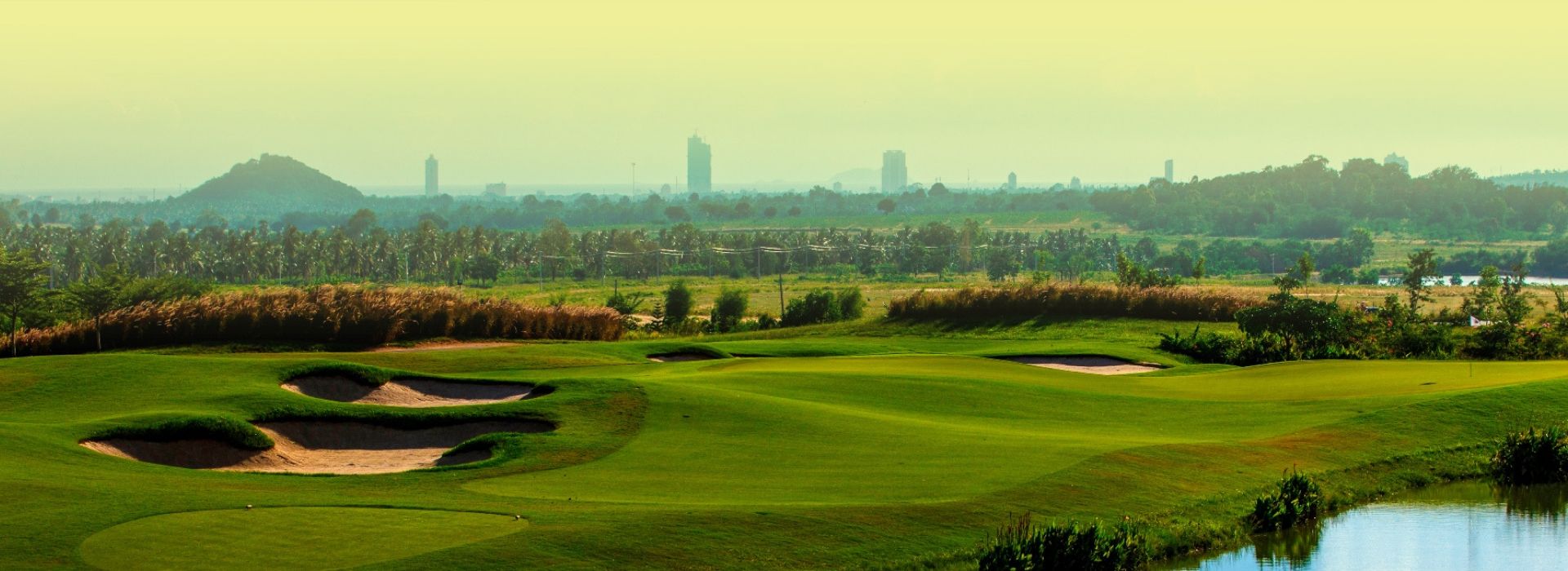 Siam Country Club fairways in Pattaya