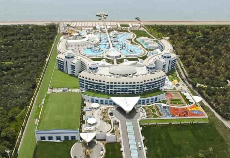 Sueno Deluxe Hotel from above