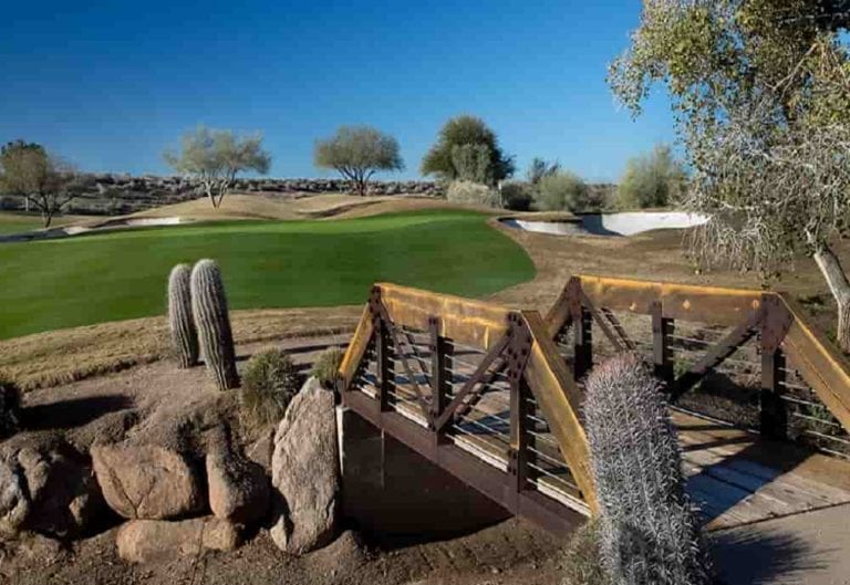 The Champions golf course here in Scottsdale is by no means a poor second to the Stadium course with many golfers preferring this layout. This Randy Heckenkemper designed 18-hole Championship challenge the course is built upon the site of the former Desert course and in 2007 was completely revamped to flow more with the natural terrain and create the opportunity of keeping the attention of all golfers as the round progresses. The last four holes here are unprecedented, with the best of golfers getting the proverbial goose-bumps.