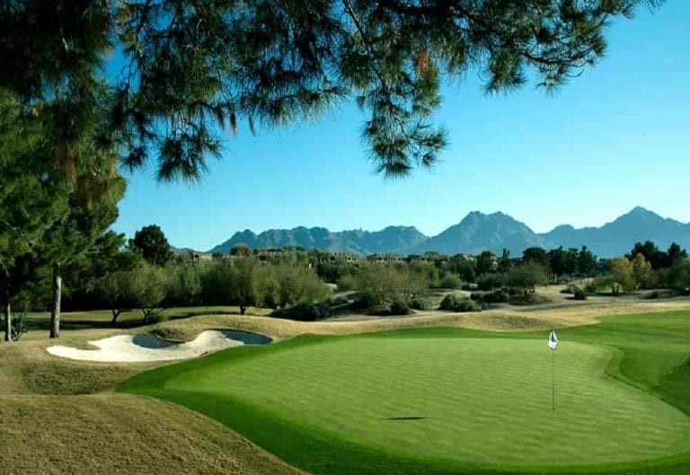 The Champions golf course here in Scottsdale is by no means a poor second to the Stadium course with many golfers preferring this layout. This Randy Heckenkemper designed 18-hole Championship challenge the course is built upon the site of the former Desert course and in 2007 was completely revamped to flow more with the natural terrain and create the opportunity of keeping the attention of all golfers as the round progresses. The last four holes here are unprecedented, with the best of golfers getting the proverbial goose-bumps.