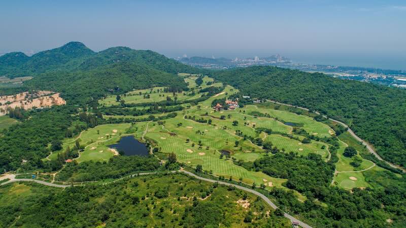Hua Hin golf coastline