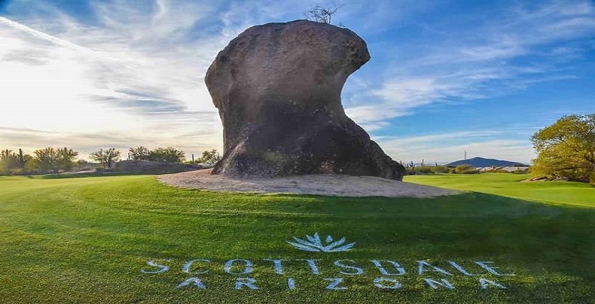 Troon North Monument Golf course in Scottsdale, Arizona